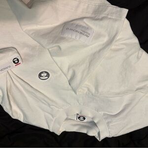 Bape White Short Sleeve Tee